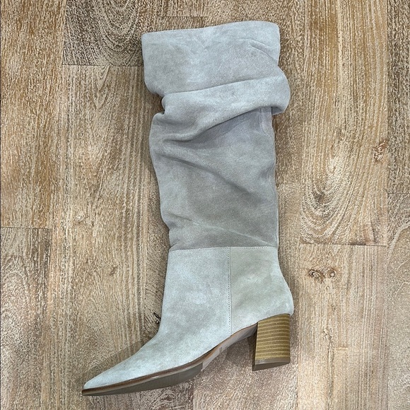 Bernardo Shoes - Bernardo Suede Slouchy Knee Boots 8